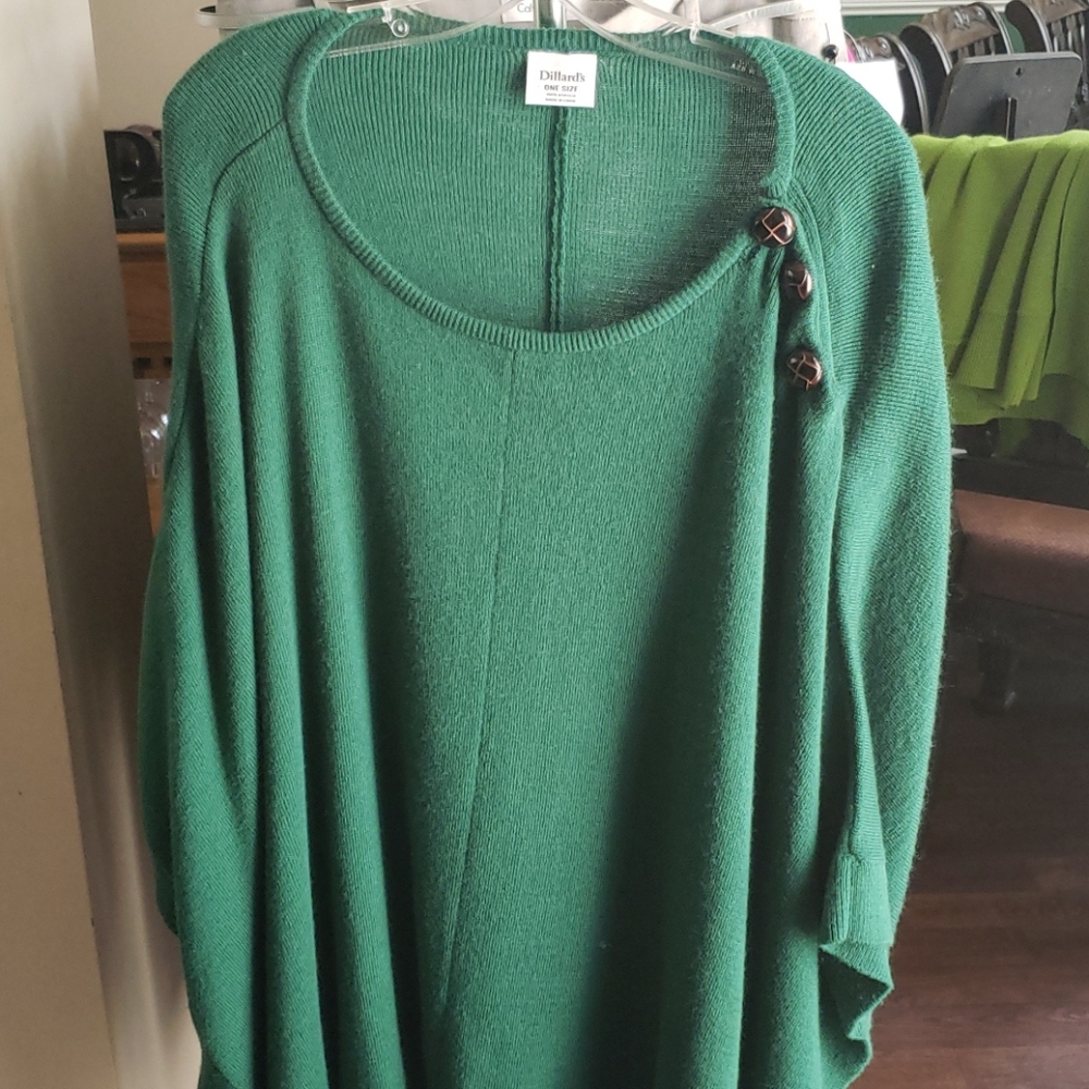 Dillards poncho